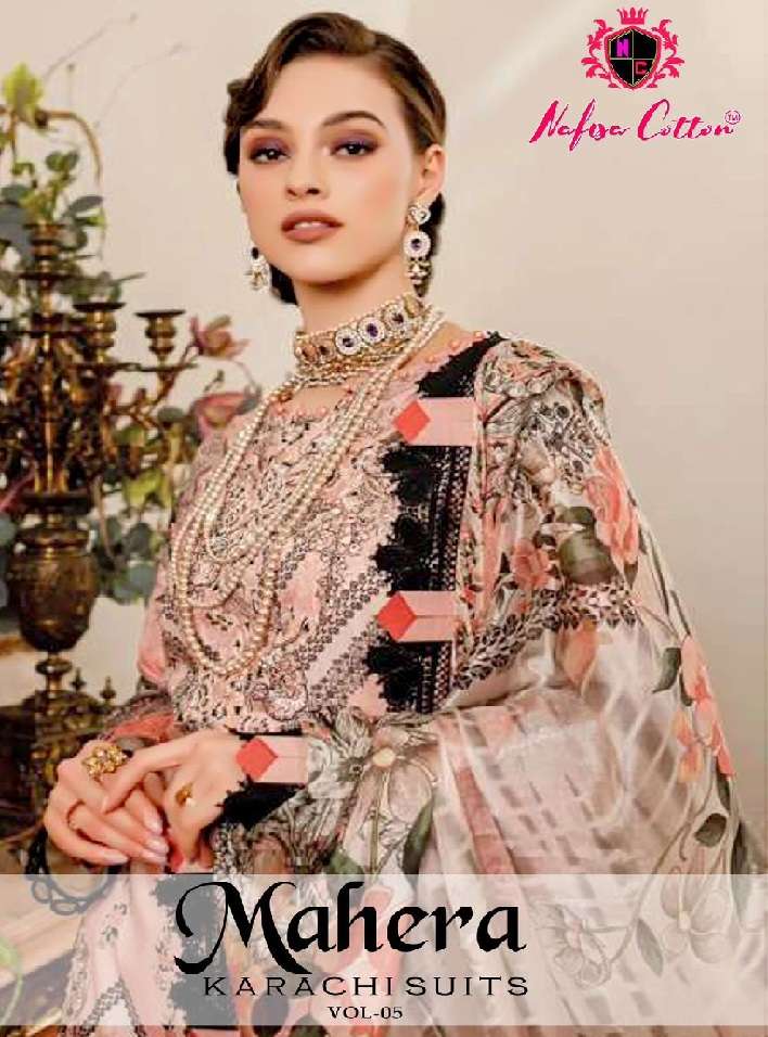 MAHERA KARACHI SUITS VOL 05 by Nafisa Cotton